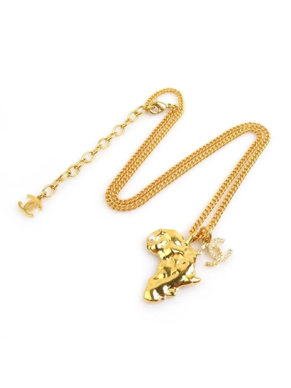 Auth Chanel Cc Logo Africa Motif #293545C74B